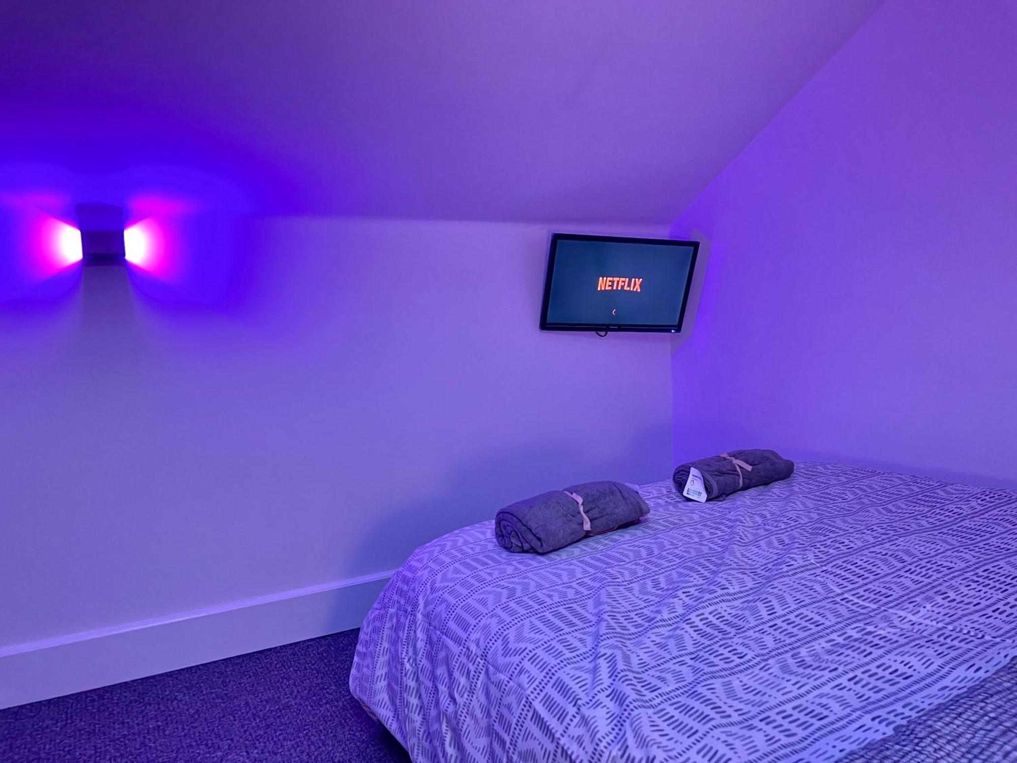 Lux 2 Bed Apartment Mancity Stadium, Coop Arena, Picadilly Manchester Bagian luar foto